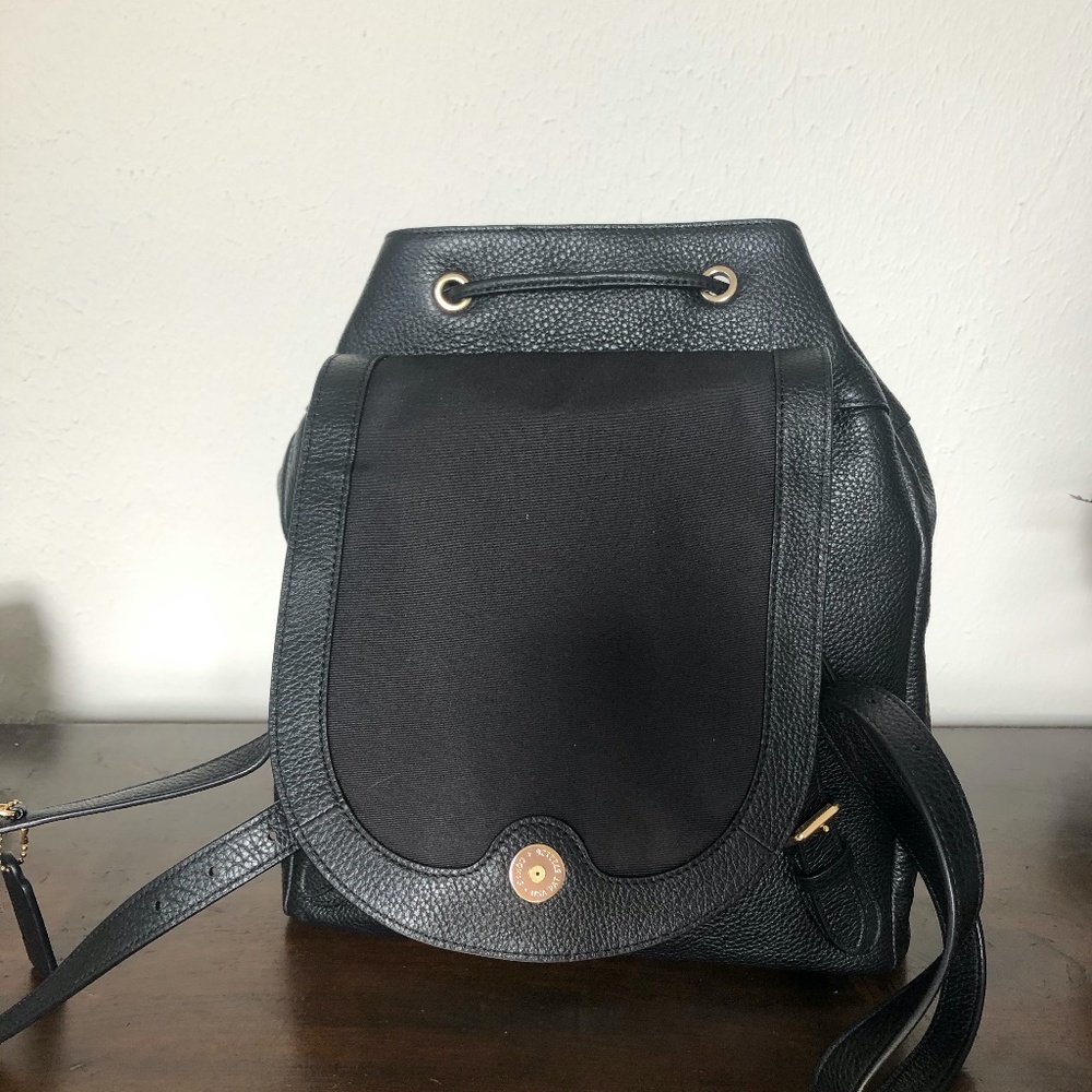 Coach Black Backpack - image 7